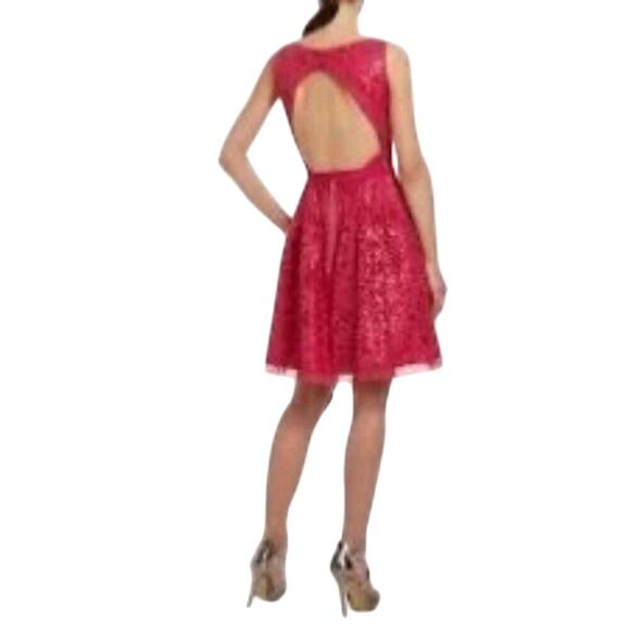 BCBG Maxazria Katarina Dress in Azalea Size 0 - Picture 3 of 9